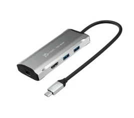 j5create-jcd392-przewodowa-usb-3-2-gen-1-3-1-gen-1-type-c-szary