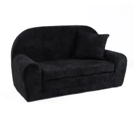 sofka-mini-piankowa-pokoj-dzieci-rozkladana-krzeselko-kanapa-boucle-czarny