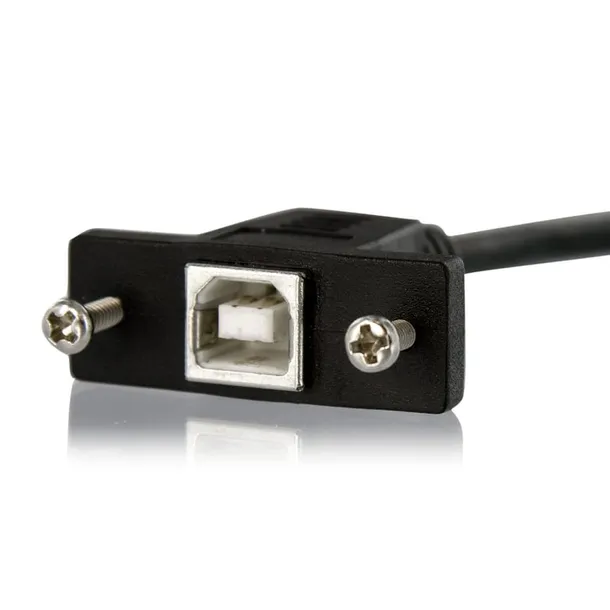 startech-usbpnlbfbm1-kabel-usb-usb-2-0-03-m-usb-b-czarny