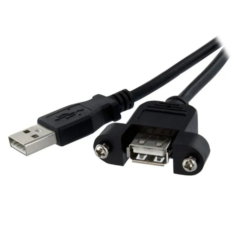 startech-usbpnlafam3-kabel-usb-usb-2-0-09-m-usb-a-czarny