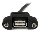 startech-usbpnlafam3-kabel-usb-usb-2-0-09-m-usb-a-czarny