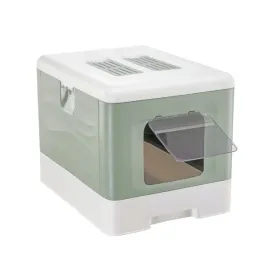 kuweta-dla-kota-skladana-ferplast-sahara-green-z-lopatka