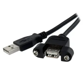 startech-usbpnlafam2-kabel-usb-usb-2-0-06-m-usb-a-czarny