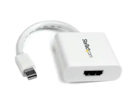 startech-mdp2hdw-adapter-kablowy-012-m-mini-displayport-hdmi-bialy