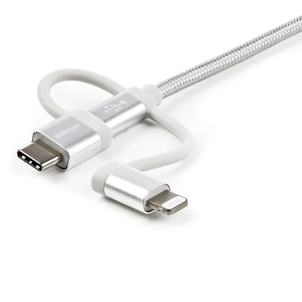 startech-ltcub1mgr-kabel-usb-usb-2-0-1-m-usb-a-micro-usb-b-srebrny