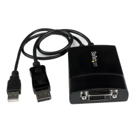 startech-dp2dvid2-adapter-kablowy-037-m-displayport-dvi-d-czarny