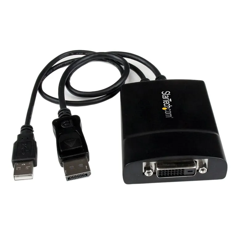 startech-dp2dvid2-adapter-kablowy-037-m-displayport-dvi-d-czarny