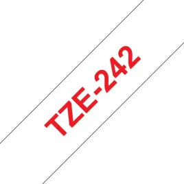brother-tze-242-tasmy-do-etykietowania-czerwony-na-bialym