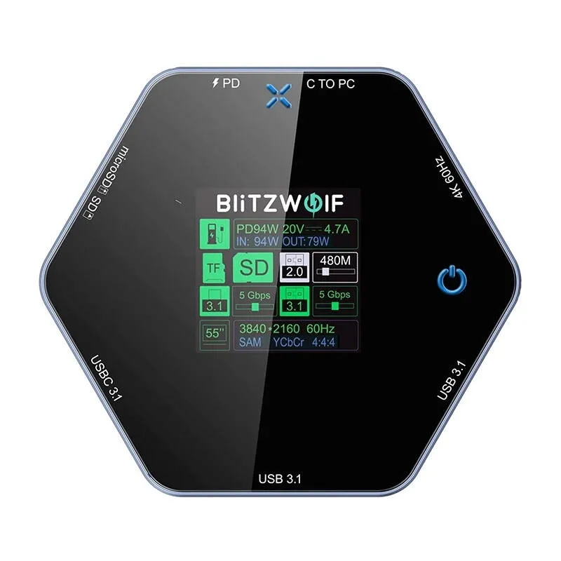 stacja-dokujaca-8w1-blitzwolf-bw-th16-usb-100w-lcd-smart-display-waga-z-opakowaniem-0-2-kg