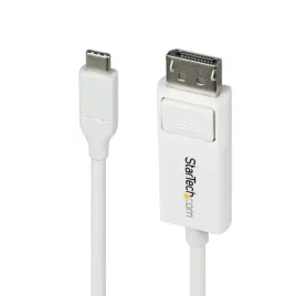 startech-cdp2dp2mbw-adapter-kablowy-19-m-displayport-usb-type-c-bialy