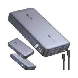 powerbank-ugreen-pb205-25000-mah-pd-145w-usb-a-2x-usb-c-szary
