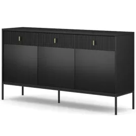 komoda-z-szufladami-duza-do-salonu-sypialni-ryflowana-czarna-marcos-154-cm