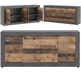 komoda-drewniana-do-salonu-przedpokoj-biura-vintage-dab-grafit-blago-180-cm