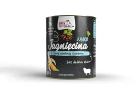 karma-mokra-dla-szczeniat-jagniecina-z-czarna-marchwia-i-bananem-800g