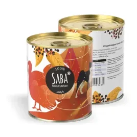saba-mokra-karma-indyk-100percent-miesa-850g