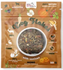 syta-micha-dog-flakes-suszona-karma-dla-psa-dziczyzna-50g