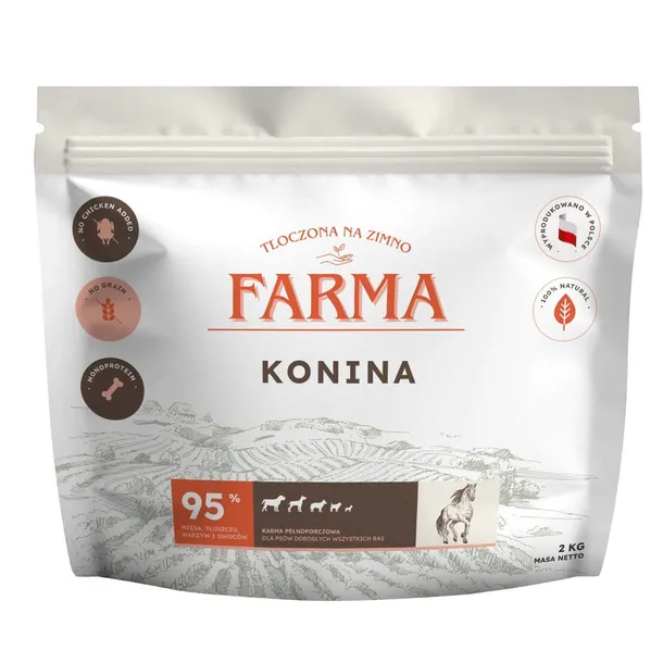 Farma - Konina Hipoalergiczna Tłoczona na zimno 2kg