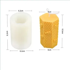 forma-silikonowa-do-swiec-graniastoslup-plaster-miodu-z-pszczola-diy