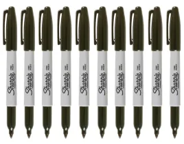 marker-permanentny-sharpie-fine-czarny-f-10mm-10-sztuk