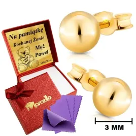 zlote-kolczyki-damskie-kuleczki-kulki-3mm-zloto-333-grawer-prezent-gratis