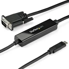 startech-cdp2vgamm1mb-adapter-kablowy-1-m-usb-type-c-vga-d-sub-czarny