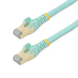 startech-6aspat1maq-kabel-sieciowy-turkusowy-1-m-cat6a-u-ftp-stp
