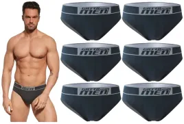 6x-gatta-slipy-majtki-bawelna-titanium-grafit-xxl