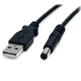 startech-usb2typem2m-kabel-zasilajace-czarny-2-m-usb-barrel-type-m