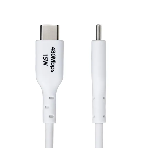 startech-usb2ac1mncwhe-kabel-usb-usb-2-0-1-m-usb-a-usb-c-bialy