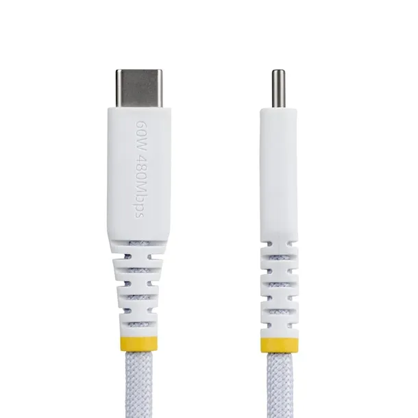 startech-usb2cc2mncbrwh-kabel-usb-usb-2-0-2-m-usb-c-bialy