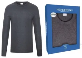 henderson-koszulka-podkoszulek-100percent-bawelna-dlugi-rekaw-grafit-3xl