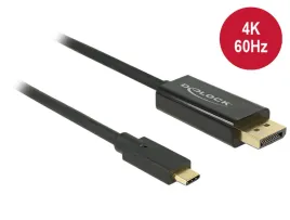 delock-85257-adapter-kablowy-3-m-usb-type-c-displayport-czarny