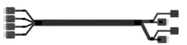 intel-axxcbl625cvcx-zmieniacz-plci-kabli-4-x-oculink-sff-8611-czarny