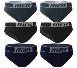 6x-gatta-slipy-majtki-bawelna-czarne-granat-grafit-xxl