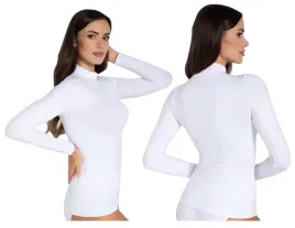 gatta-polgolf-z-dlugim-rekawem-bezszwowy-bialy-xl