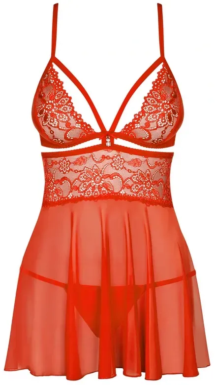 obsessive-838-bab-3-babydoll-stringi-czerwone-s-m-marka-obsessive