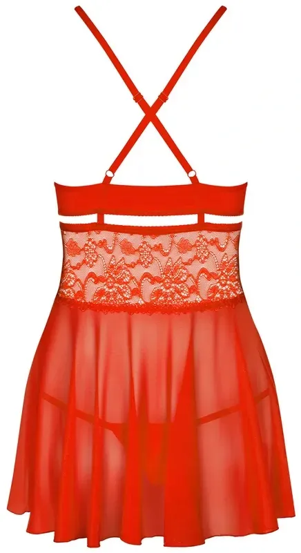 obsessive-838-bab-3-babydoll-stringi-czerwone-s-m