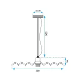lampa-sufitowa-wiszaca-metalowa-zlota-old-gold-toolight-liczba-punktow-swiatla-1