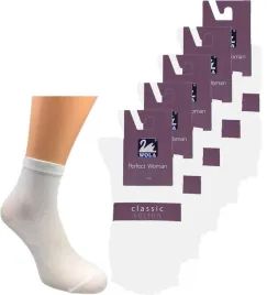 wola-skarpety-damskie-5-par-cotton-biale-05a-39-41