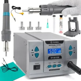 stacja-lutownicza-techrebal-rf-861dw-1000w-gorace-powietrze-zestaw-mata