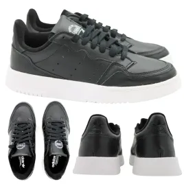 buty-damskie-wygodne-sneakersy-czarne-skora-adidas-supercourt-r-36