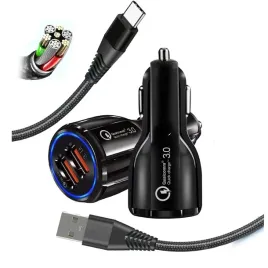 zestaw-do-ladowania-telefonu-szybka-ladowarka-samochodowa-usb-przewod-usb-c