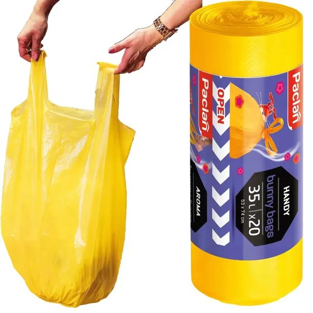 WORKI NA ŚMIECI PACLAN BUNNY BAGS 35L 20SZT