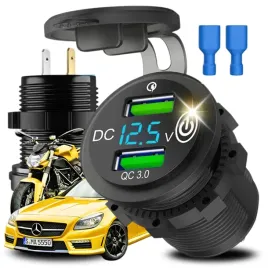 ladowarka-motocyklowa-samochodowa-do-zabudowy-2xusb-quick-charge-woltomierz