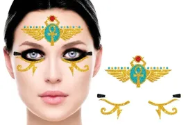 naklejki-brokatowe-na-twarz-egipcjanka-krolowa-kleopatra-karnawal-bal