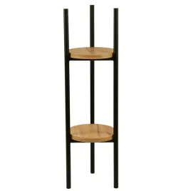 kwietnik-stojak-metalowy-na-2-kwiaty-polki-dab-craft-zloty-podstawka-loft