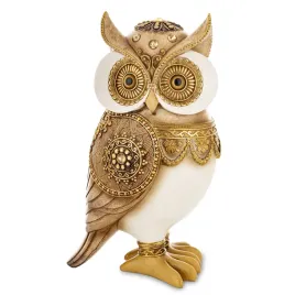 figurka-sowa-dekoracja-zlota-biala-frezowana-z-detalami-dekoracja-figura