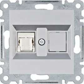 wl2112-gniazdo-1xrj45-k-5e-utp-lumina-srebrny