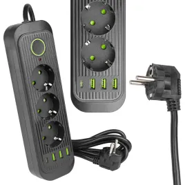 przedluzacz-listwa-zasilajaca-ladowarka-4x-usb-3-gniazd-2m-usb-typ-c-czarny