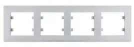 wl5742-ramka-4-krotna-pozioma-lumina-intense-srebrny